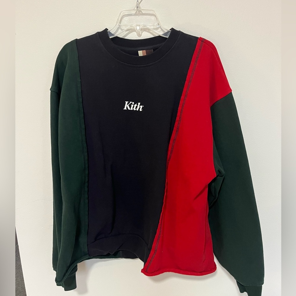 Kith men’s cotton sweater xl black sweatshirt